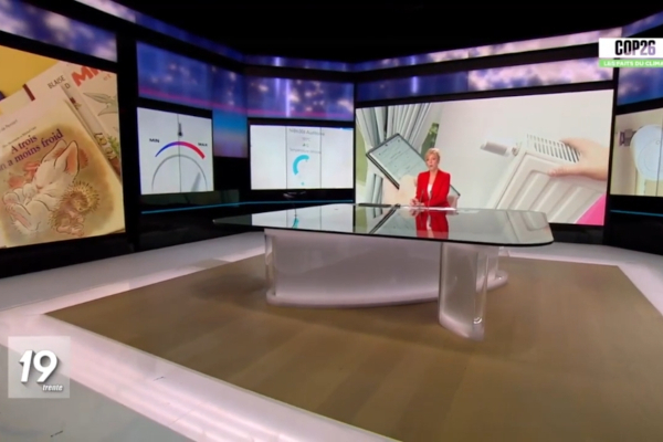 Plateau du JT de la RTBF