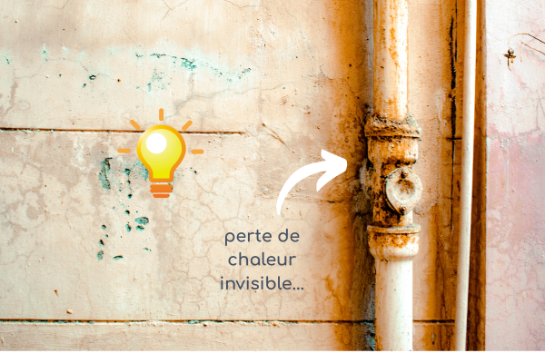 tuyaux mal isolés