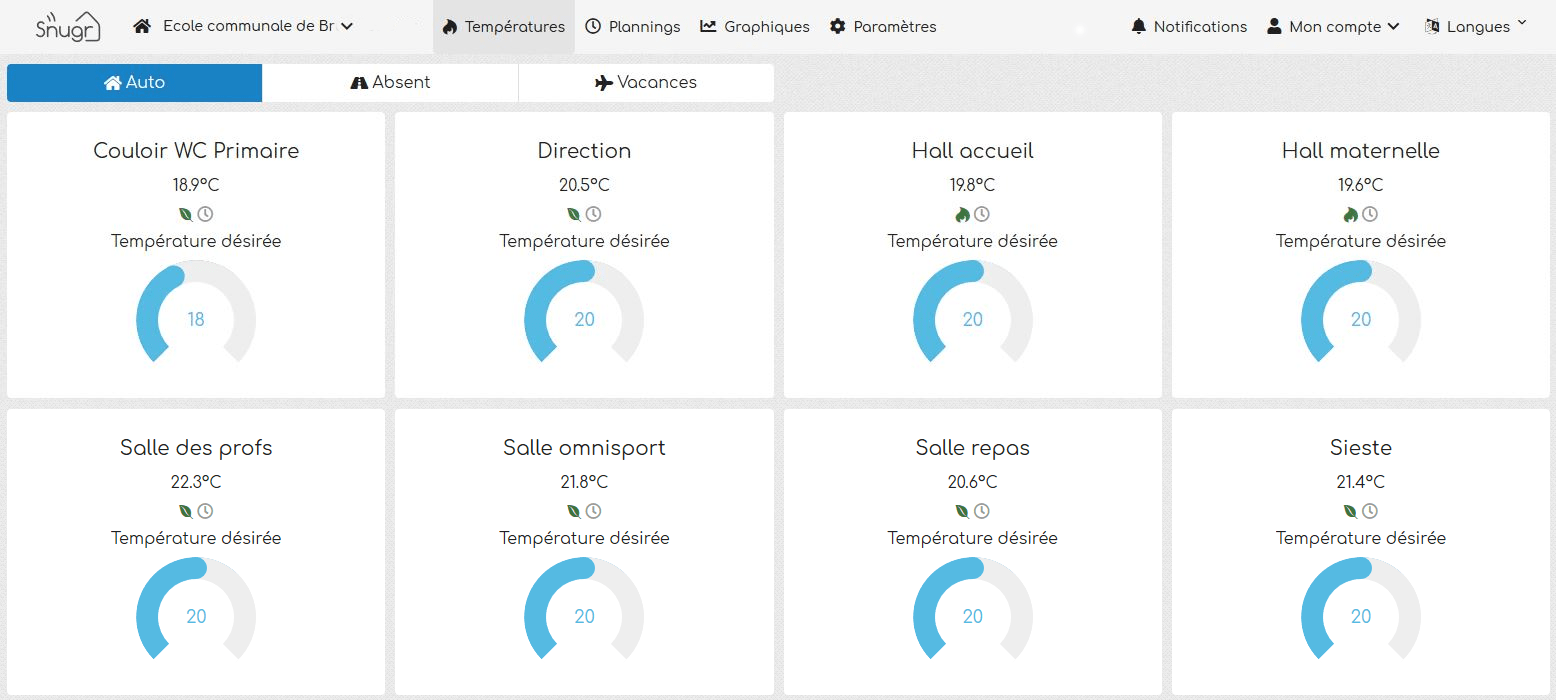 Snugr interface